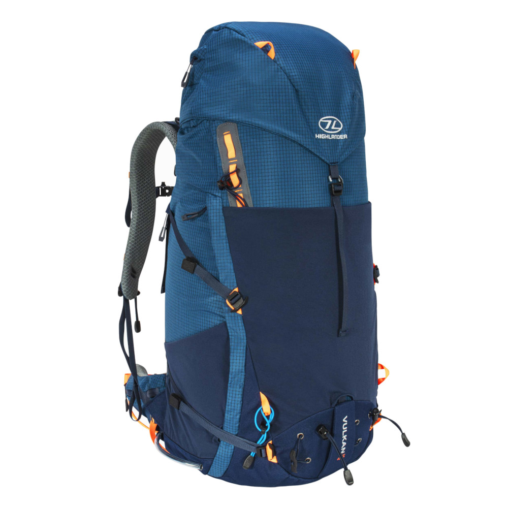 Highlander vulkan rucksack 45 rugzak - blauw