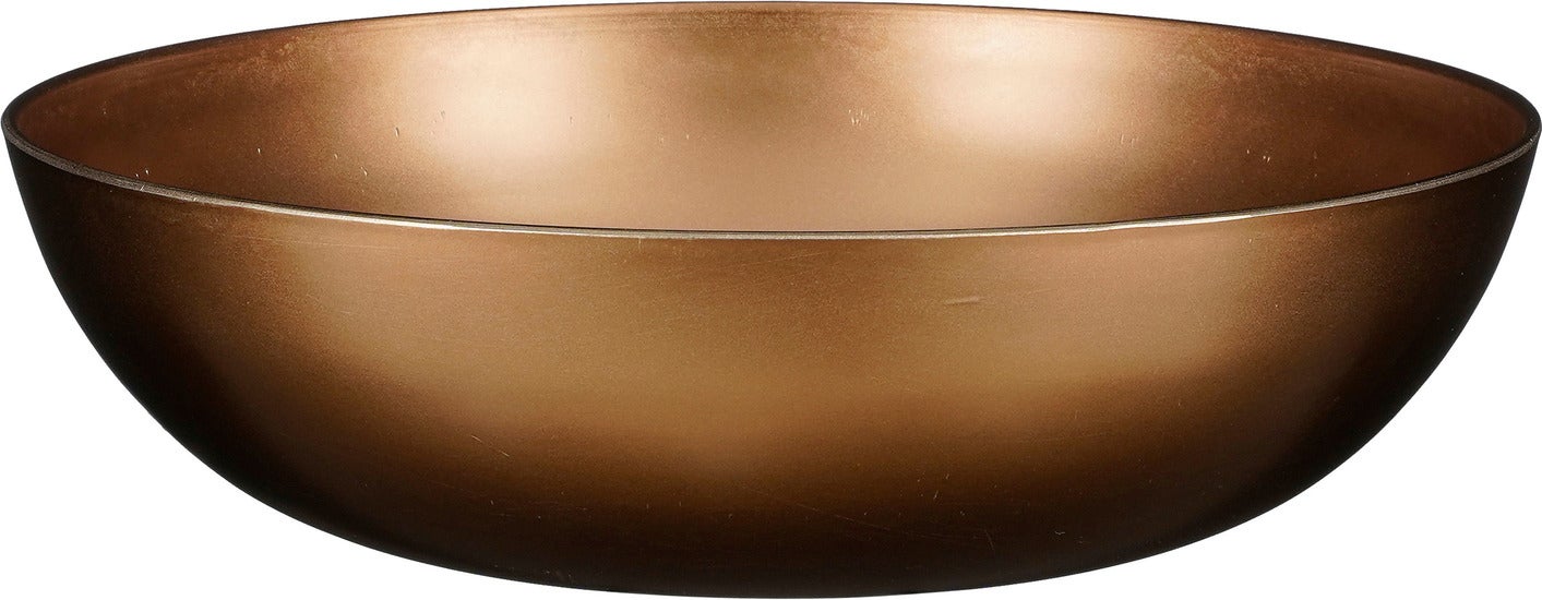 House of Seasons decoratieschaal Mila brons D 37 H 10,5 cm