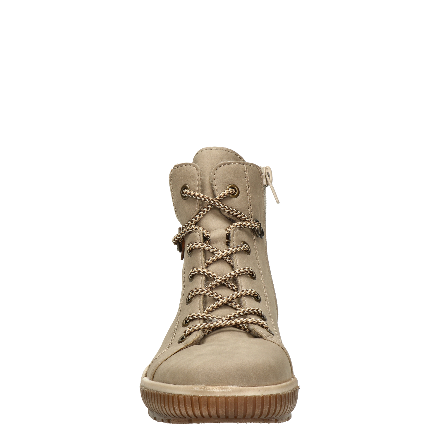 dames veterboot Rieker Beige