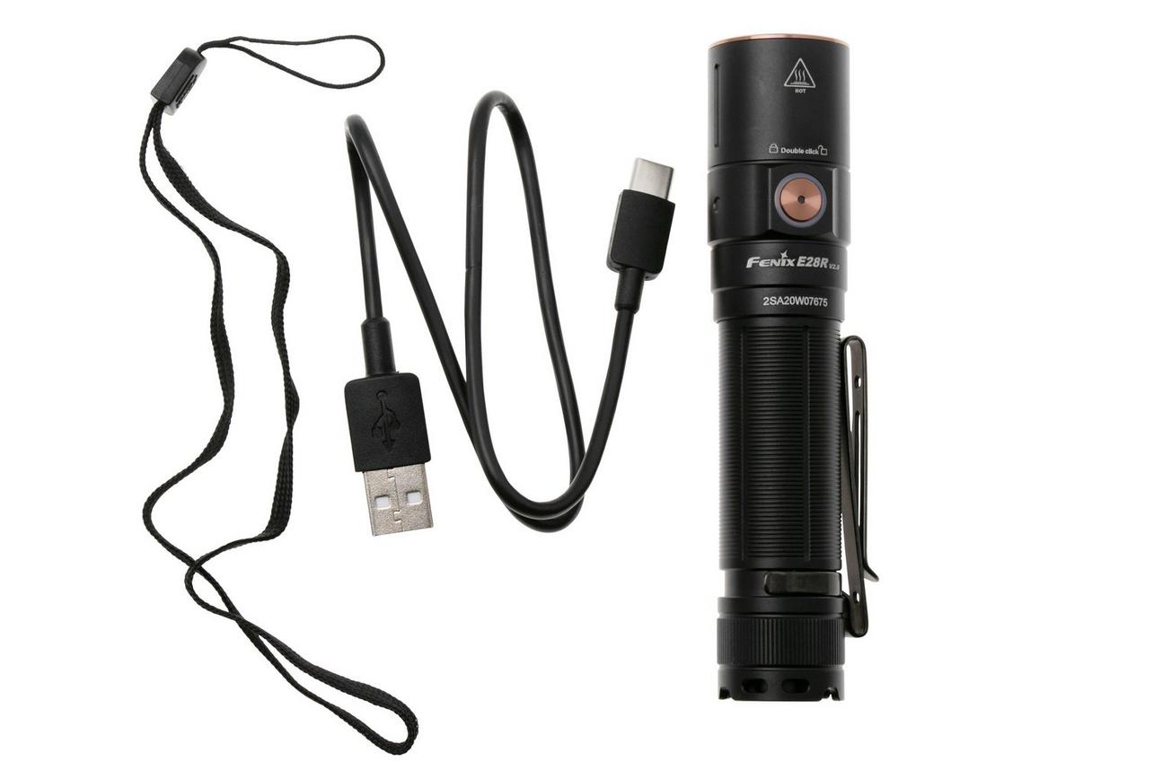 Fenix E28R V2.0 EDC zaklamp met GRATIS Fenix E01 V2.0 sleutelhangerzaklamp