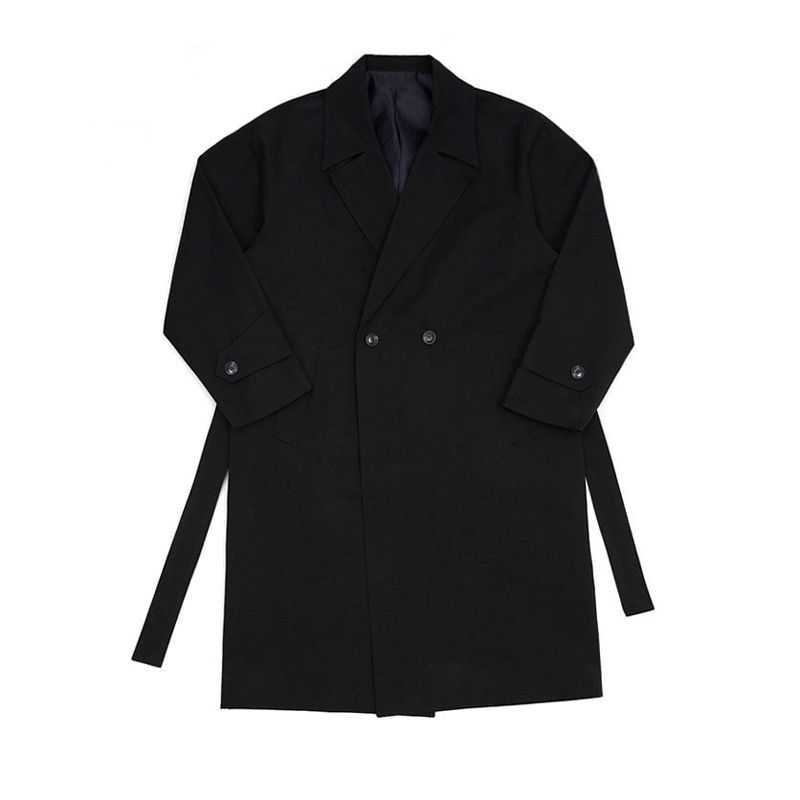 DragonRoad - Double-breasted midi trenchcoat
