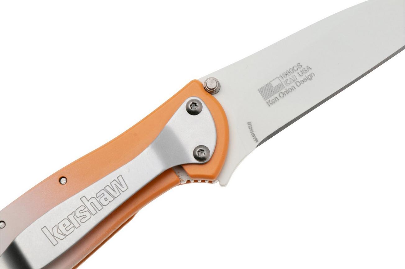 Kershaw Leek 1660CS MagnaCut Creamsicle, zakmes