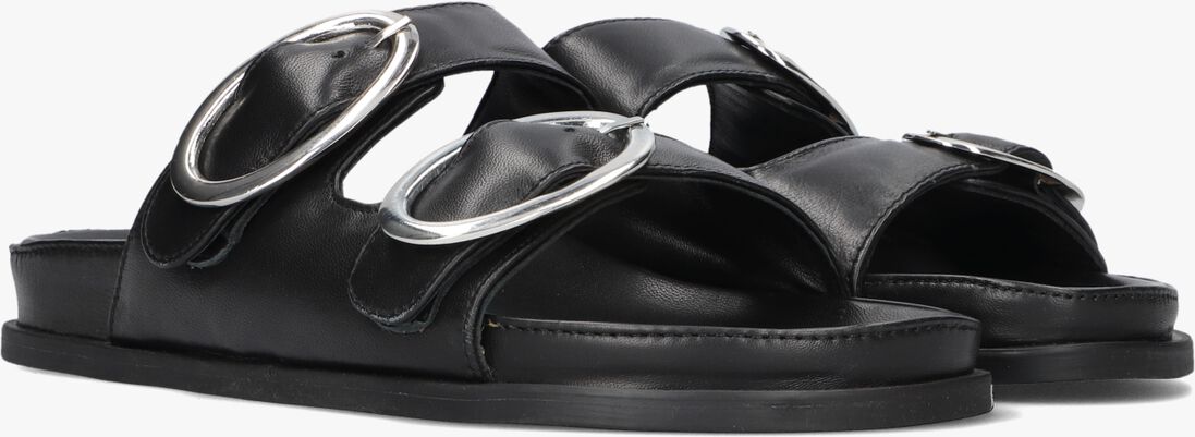 zwarte strategia slippers f69 led