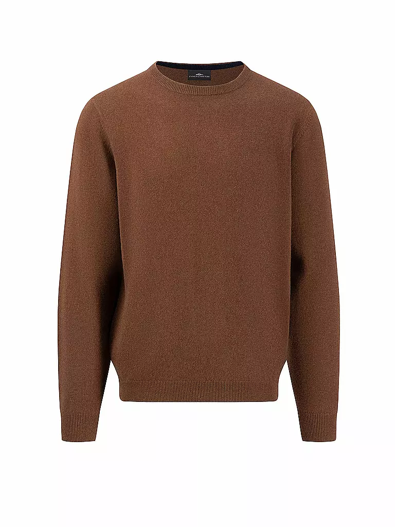 FYNCH HATTON Kaschmirpullover braun