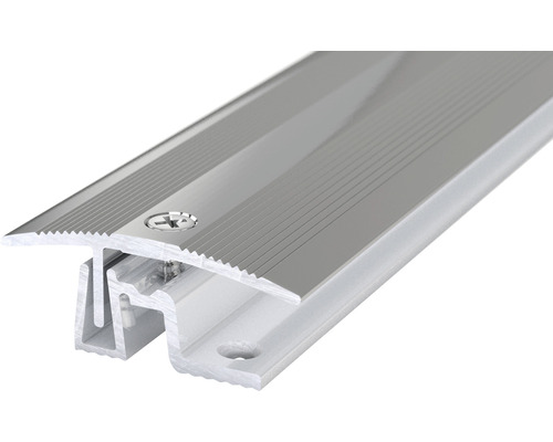 SKANDOR overgangsprofiel, aluminium/roestvrij staal, geanodiseerd, 15x38x1000 mm