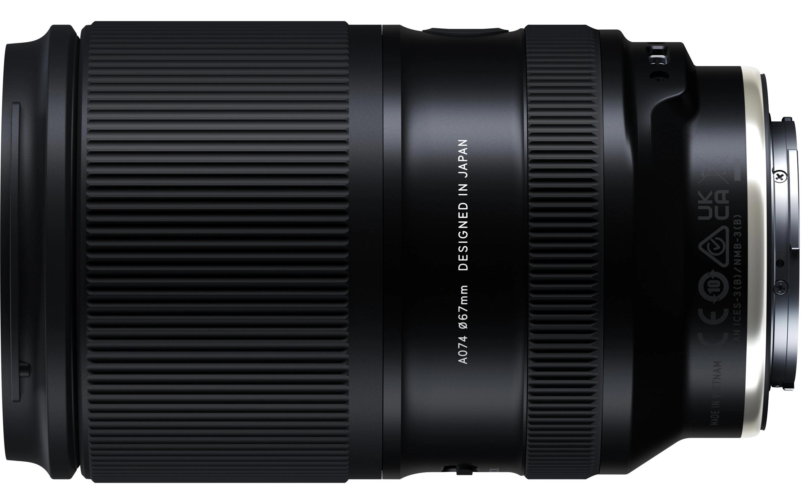 Zoomobjektiv AF 28-300mm F/4-7.1 Di III VC VXD Sony E-Mount<br>Vielseitiges All-in-One-Zoom, das von Weitwinkel bis Teleobjektiv reicht