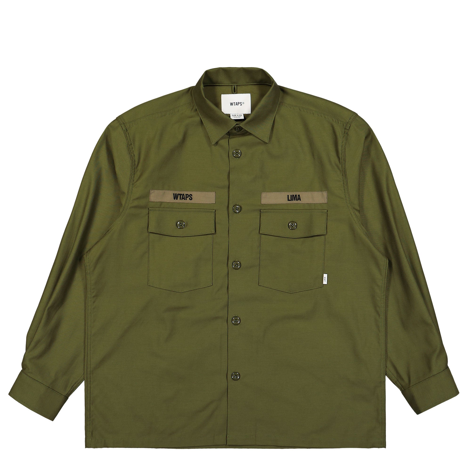 WTAPS<br>CBW / LS / Cotton. Satin