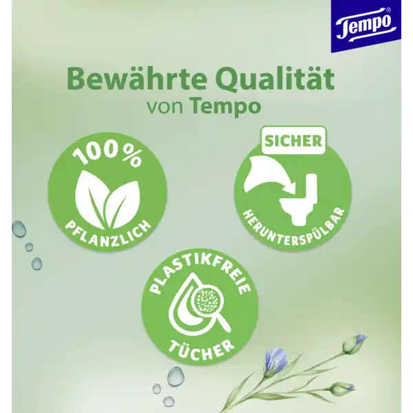 Feuchte Toilettentücher Tropical Morning
