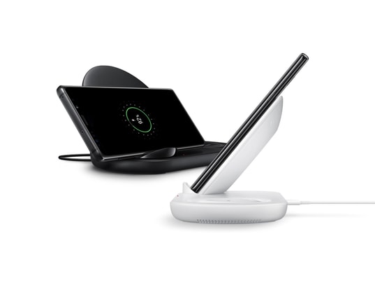 SAMSUNG - Chargeur induction EP-N6100TB - Chargeur sans fil duo noir