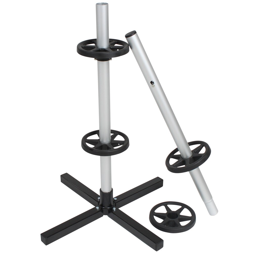 tectake® Felgenbaum, aus Aluminium, bis Reifenbreite 295 mm, einfache Montage
