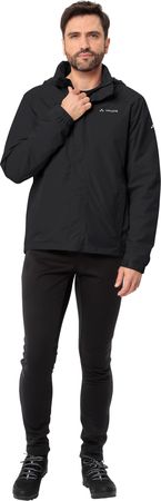 ESCAPE BIKE WARM Herren-Regenjacke  black  L