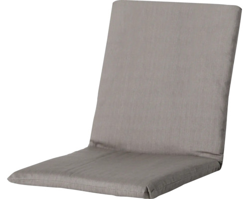 Stapelbaar stoelkussen Basic taupe 97x49x4,5 cm
