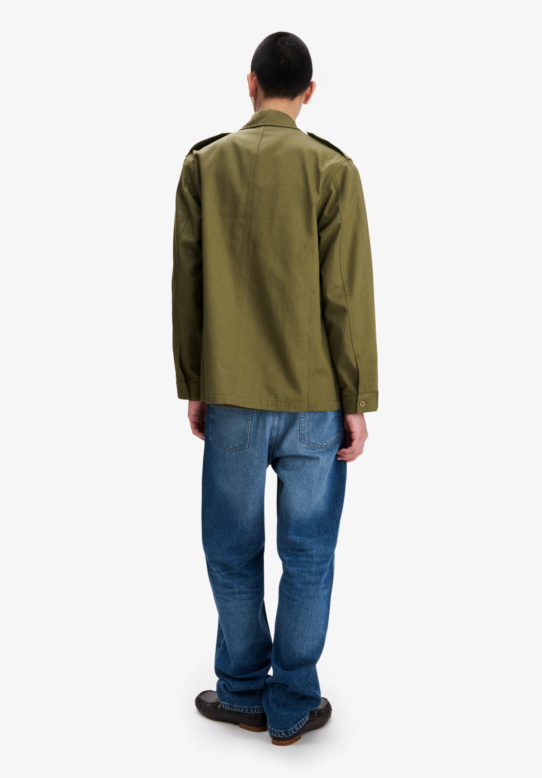Veste kaki esprit militaire - Kaki