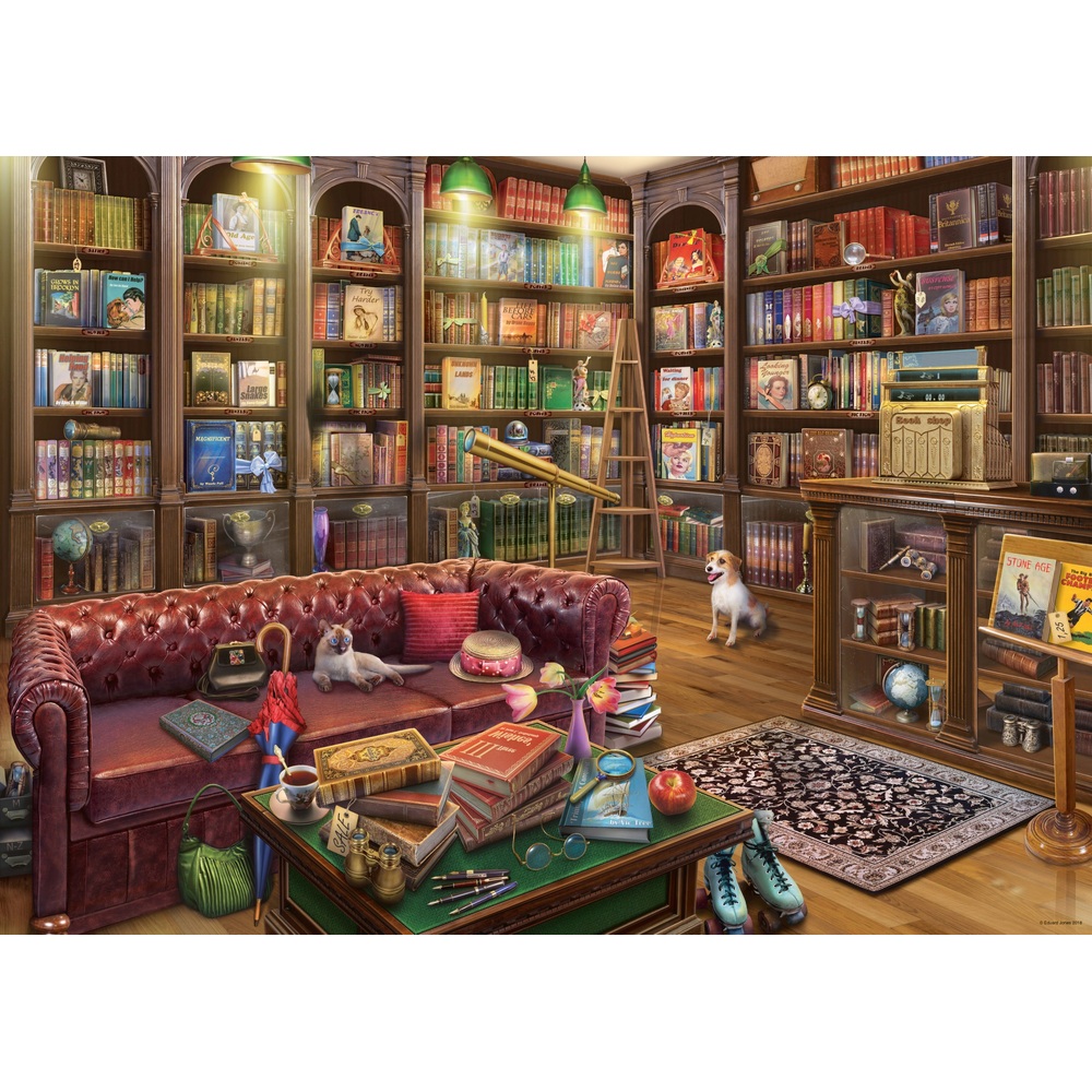Ravensburger Lesesaal 1000-teiliges Puzzle