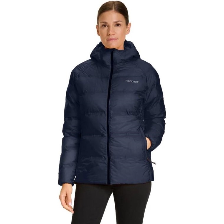Nordisk Lodur 2.0 Womens Ultralight Down Jacket Dress Blue