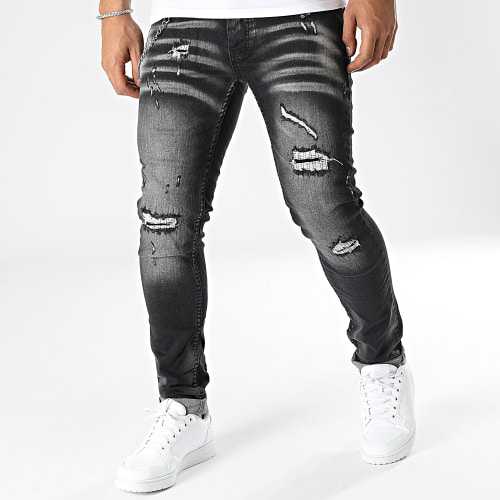 Jean Skinny Gris Anthracite