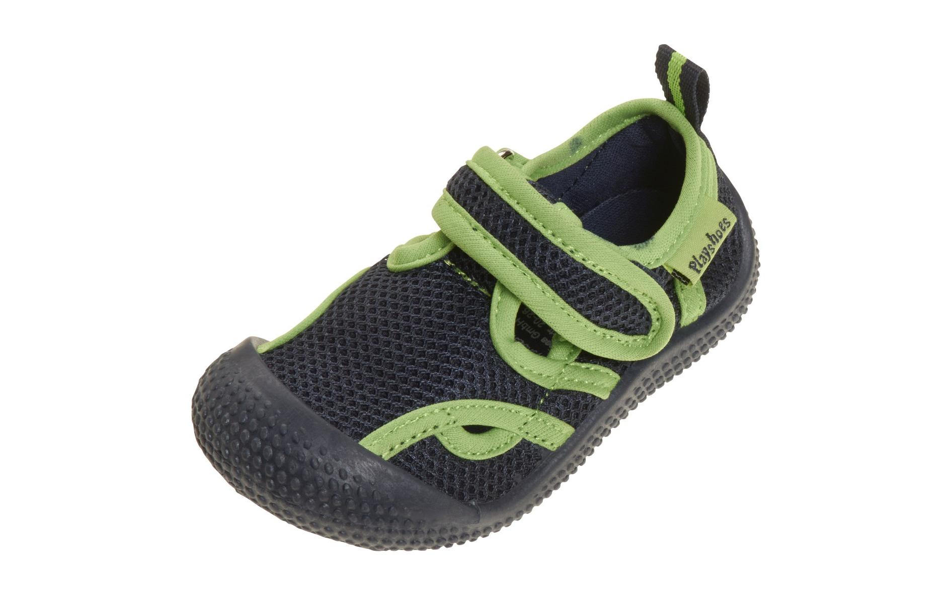 Badeschuhe Sandale Marine/Grün Gr. 20-21Aqua-Sandale für Kinder