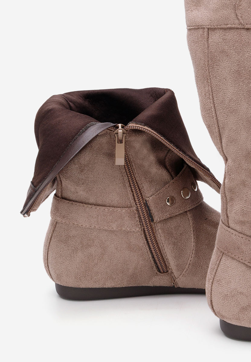 Bottes femme grise Dakisa