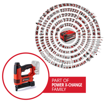 Einhell 18V tacker TE-CN 18 LI (zonder accu)