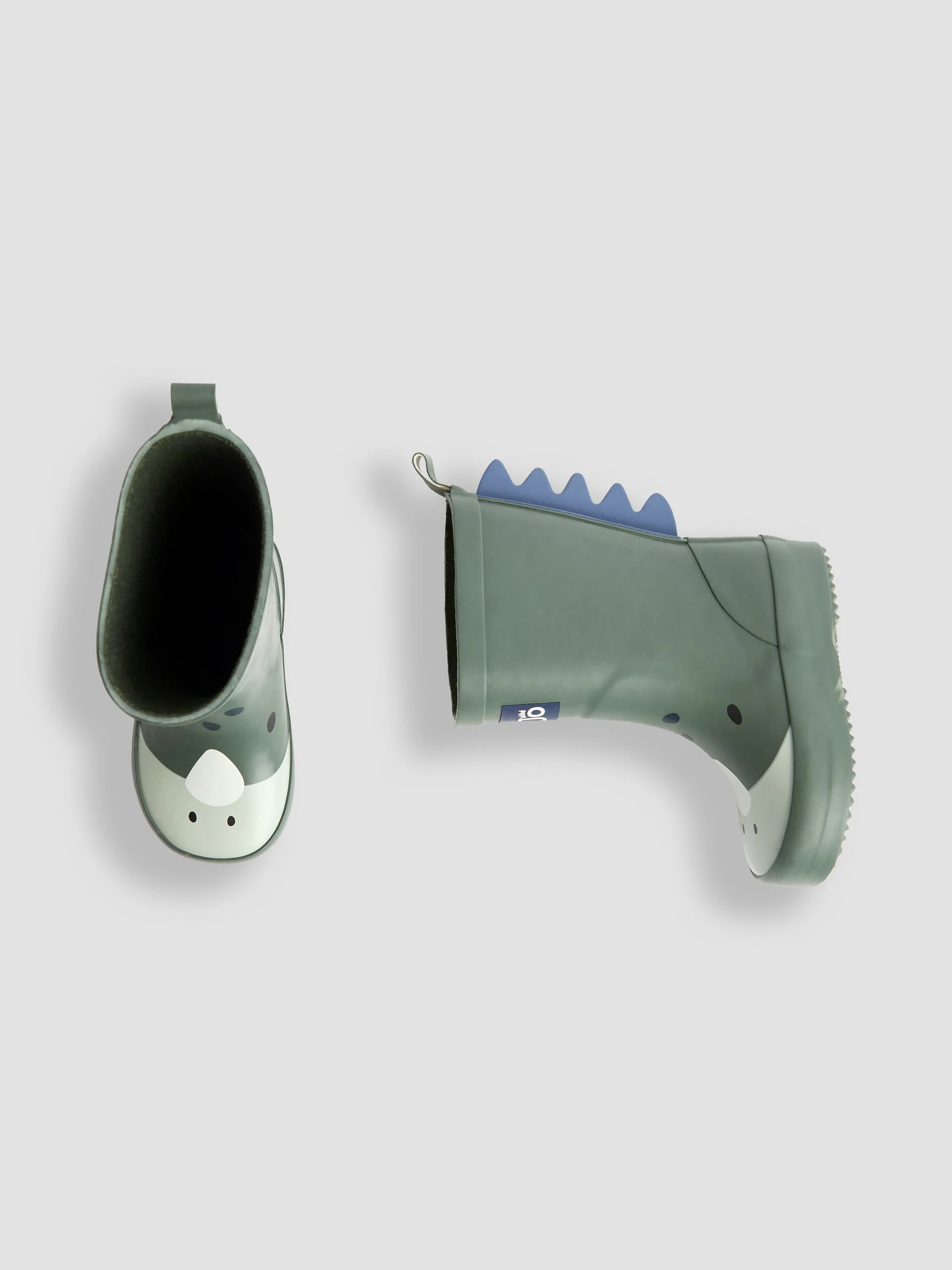 Kakigroen dinosaurus - JoJo Maman Bébé Character Wellies