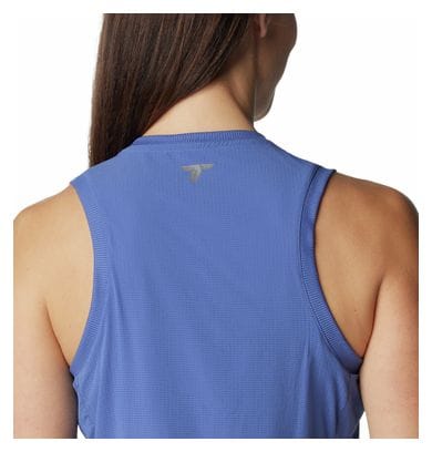 Débardeur avec Soutien Gorge Intégré Femme Columbia Cirque River Bleu