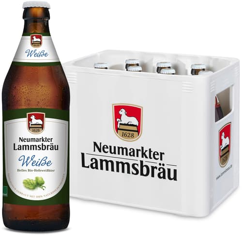 Lammsbräu BIO Weiße Kiste 10x0,5 l (MEHRWEG)