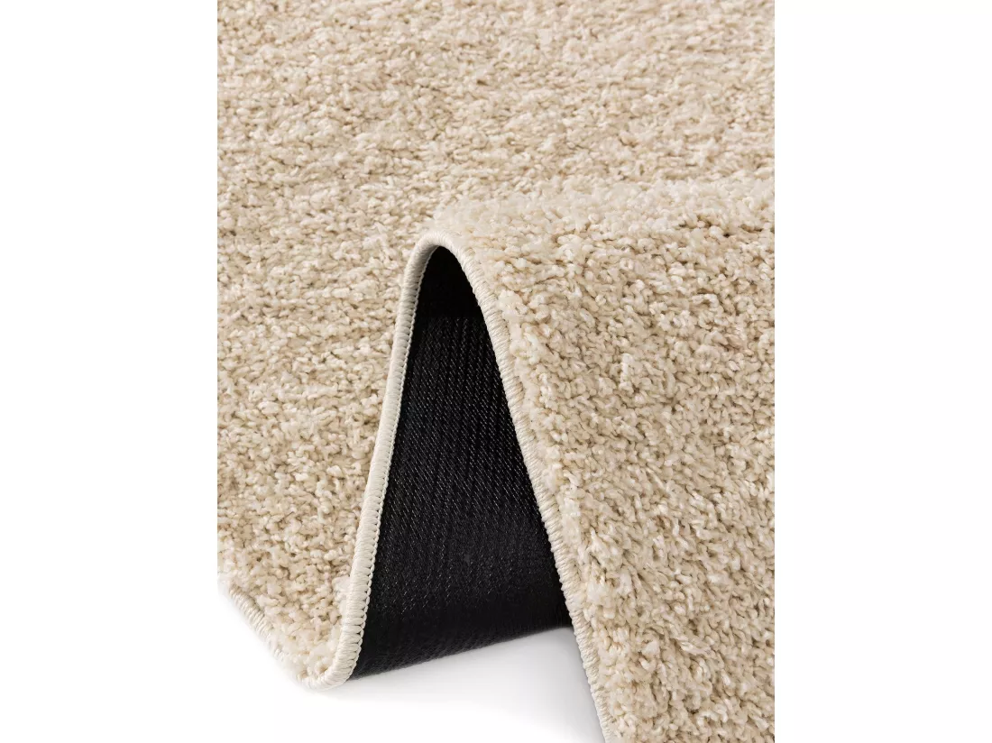 Tapis à poils longs Soho Crème 80x250 cm