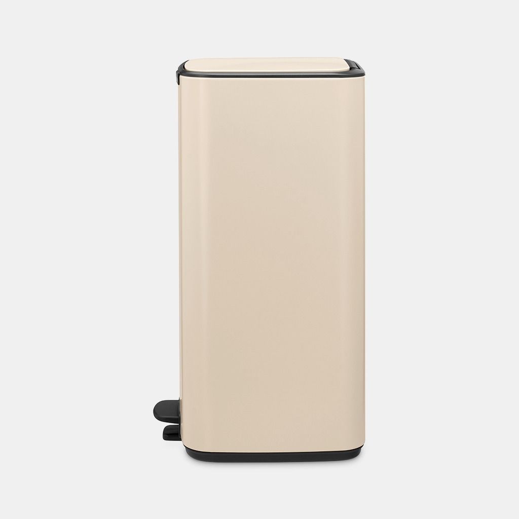 Bo Pedaalemmer, 30 liter, stil sluitend, kunststof binnenemmer - Soft
