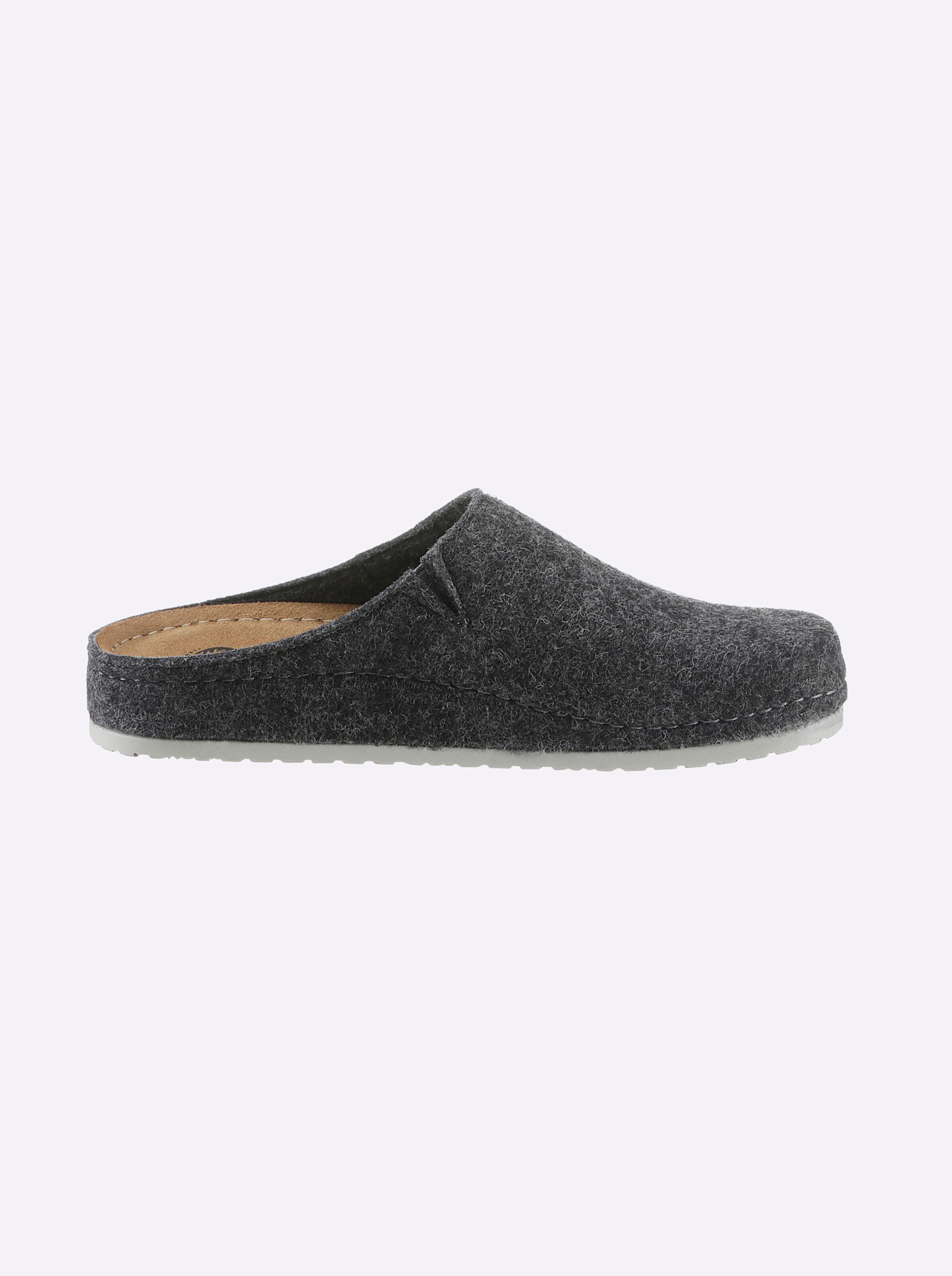 Mubb Pantoffel in anthrazit