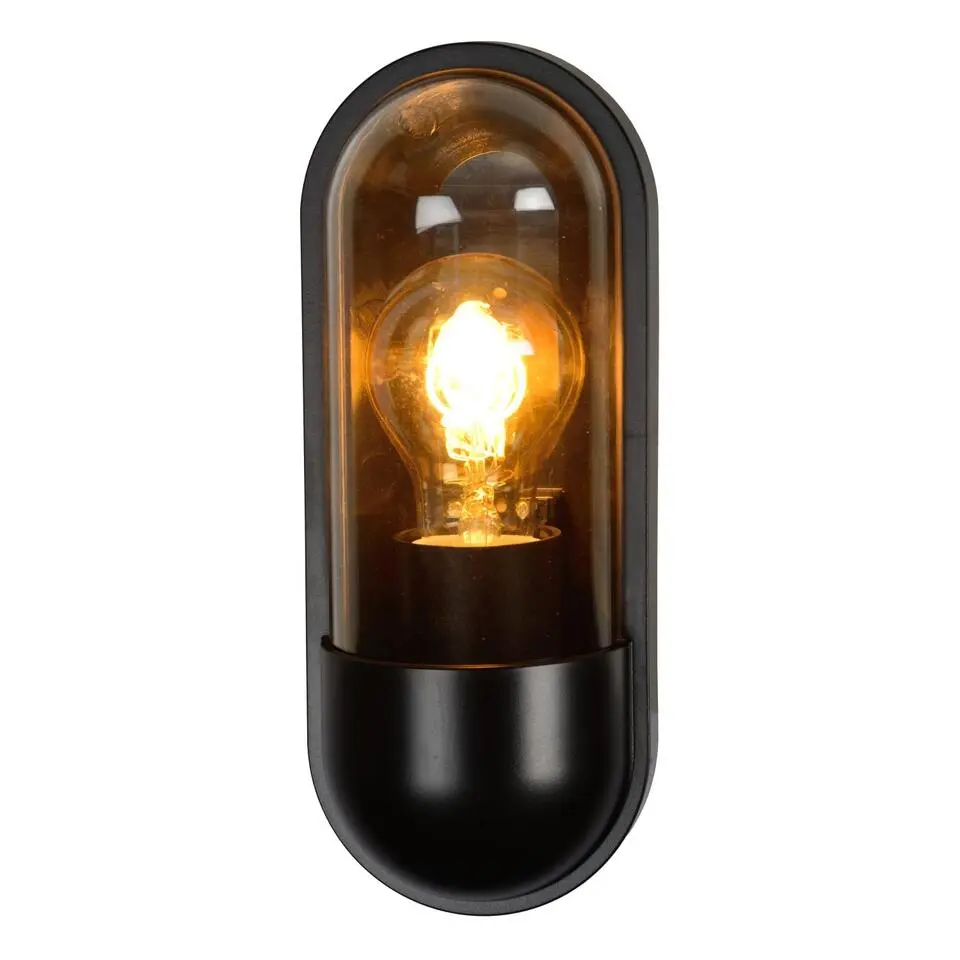 Lucide CAPSULE Wandlamp - Zwart