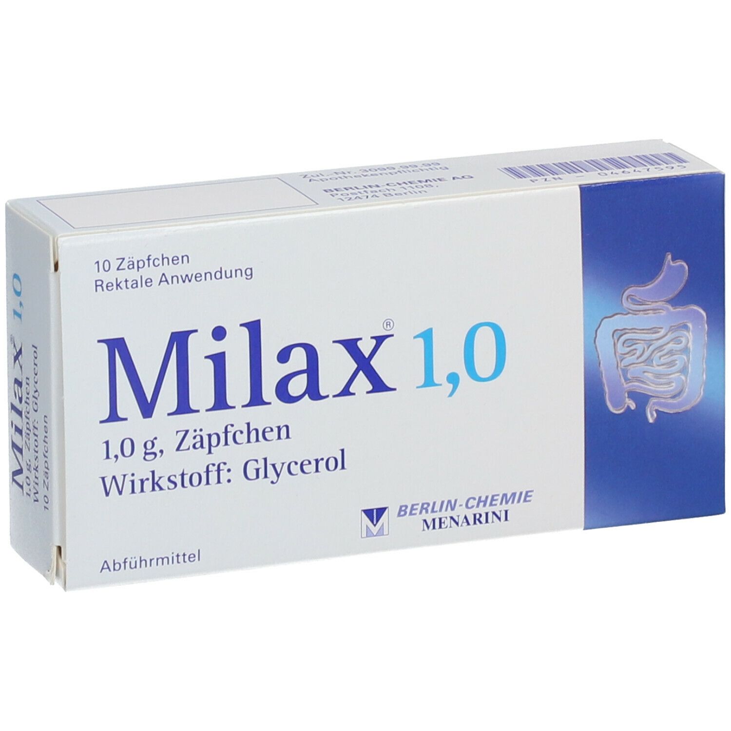 Milax® 1,0 Zäpfchen