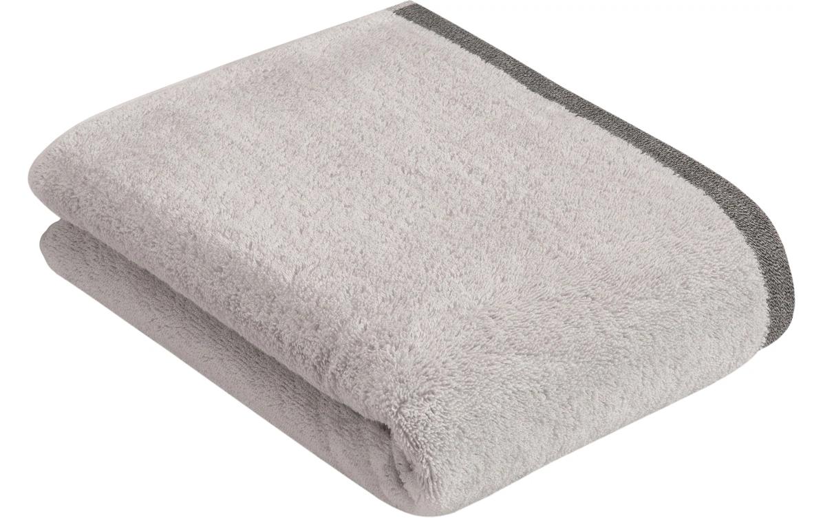 Duschtuch Prato 67 x 140 cm, Light GreyDuschtuch aus reiner Baumwolle