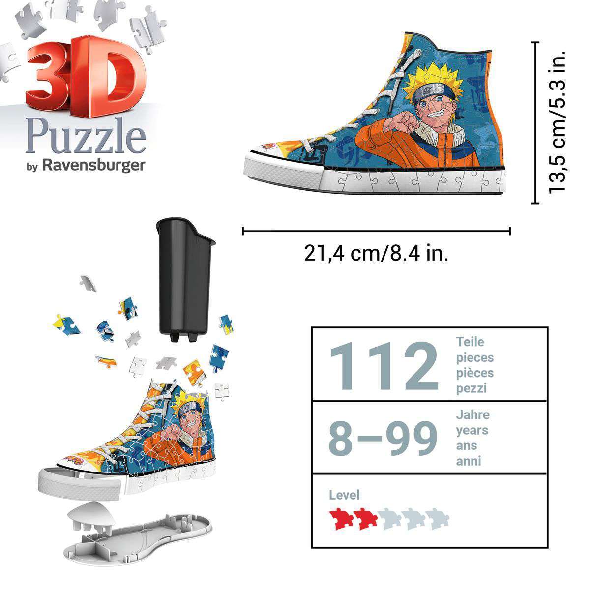 Ravensburger Spiel Sneaker Naruto