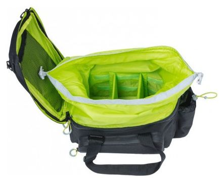 Sacoche de Porte-Bagage Basil Miles Trunkbag XL Pro MIK 36L Noir Jaune