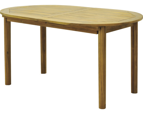 Garden Place Alina 8-delige tuinmeubelset. Bestaande uit: 4 stoelen, bank, ligstoel, kruk, opklapbare acaciahouten tafel met uitschuifbaar onderstel inclusief kussen.