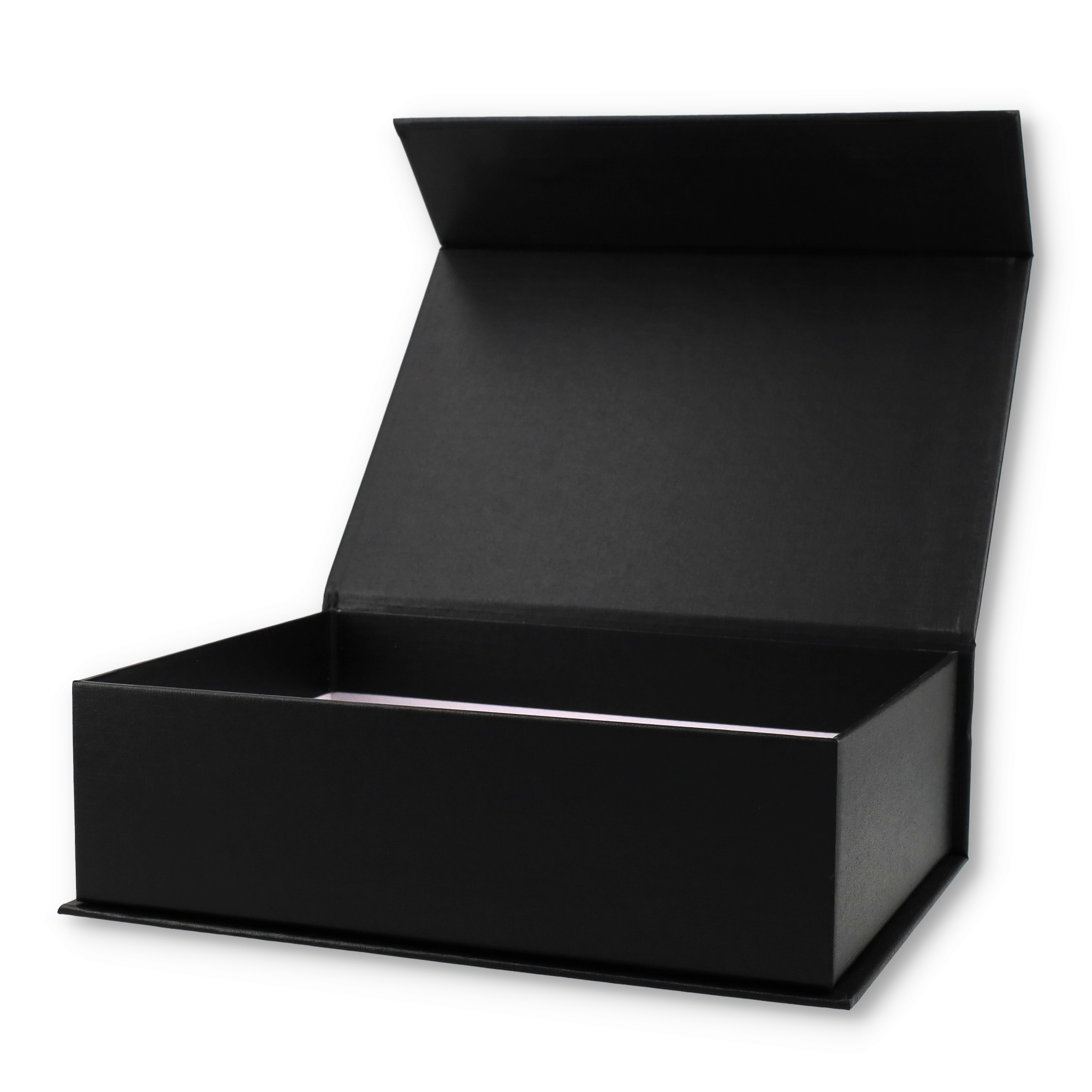 (22.5x16cm) Geschenk Schachtel Gift Box Verpackung mit Magnetischem Deckel - Schwarz