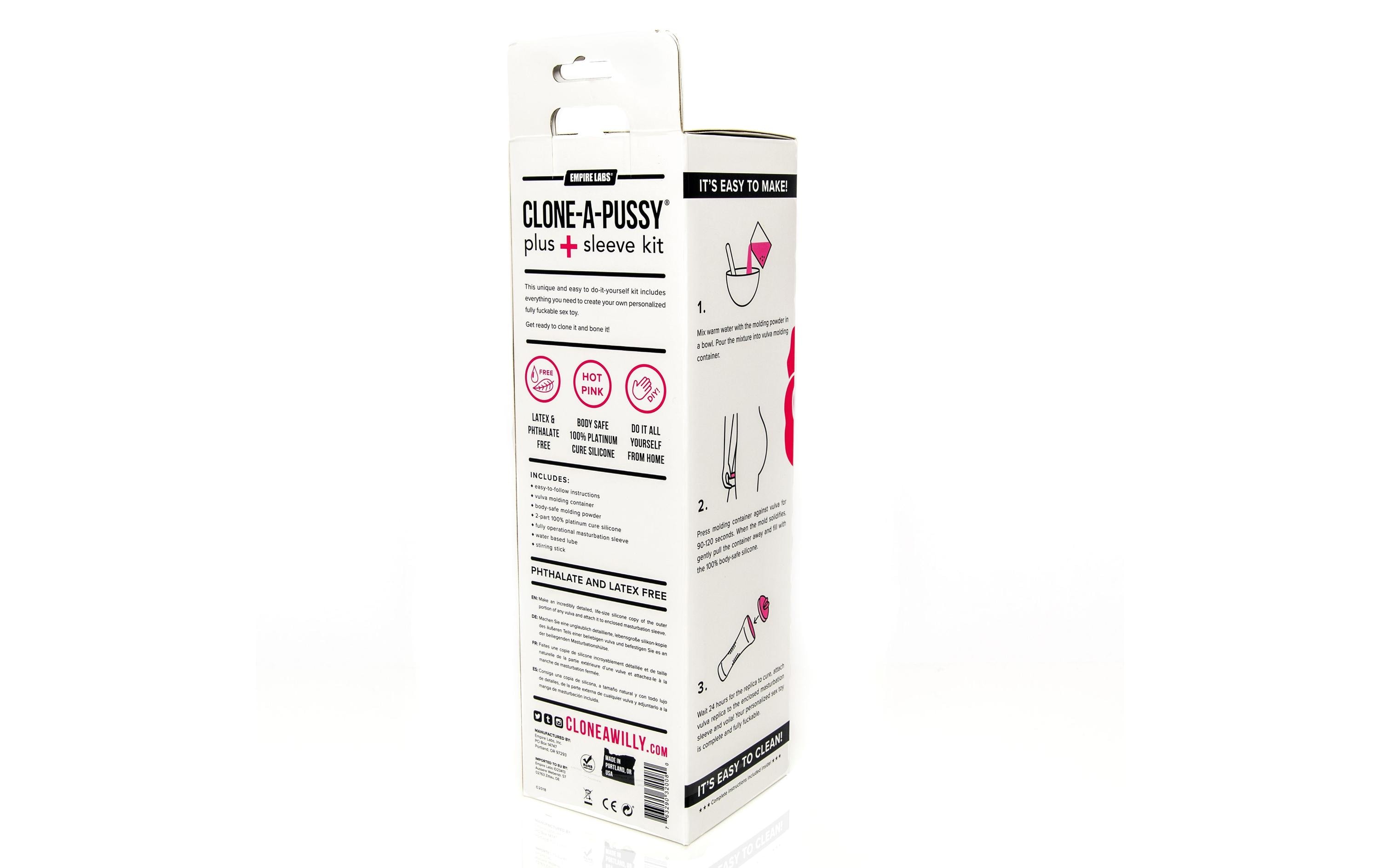 Clone A Pussy Plus Sleeve Kit RosaKit zur Nachbildung des weiblichen Geschlechtsteils