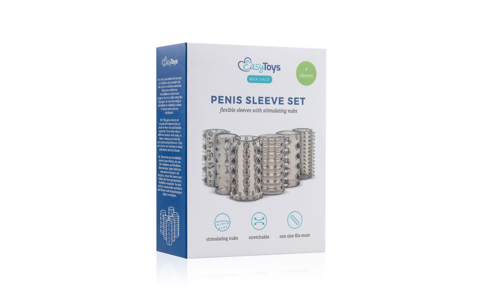 Penishülle Set transparentExtender-Hülle für den Penis