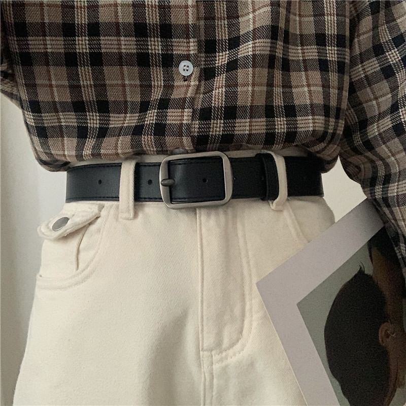Carmola - Unisex imitatieleren riem