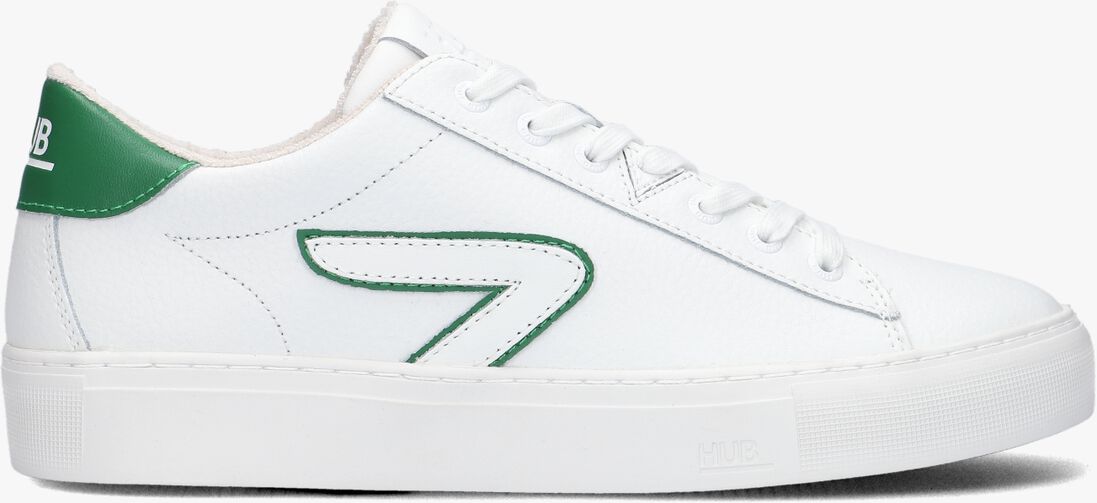 HUB witte hub lage sneakers hook-z