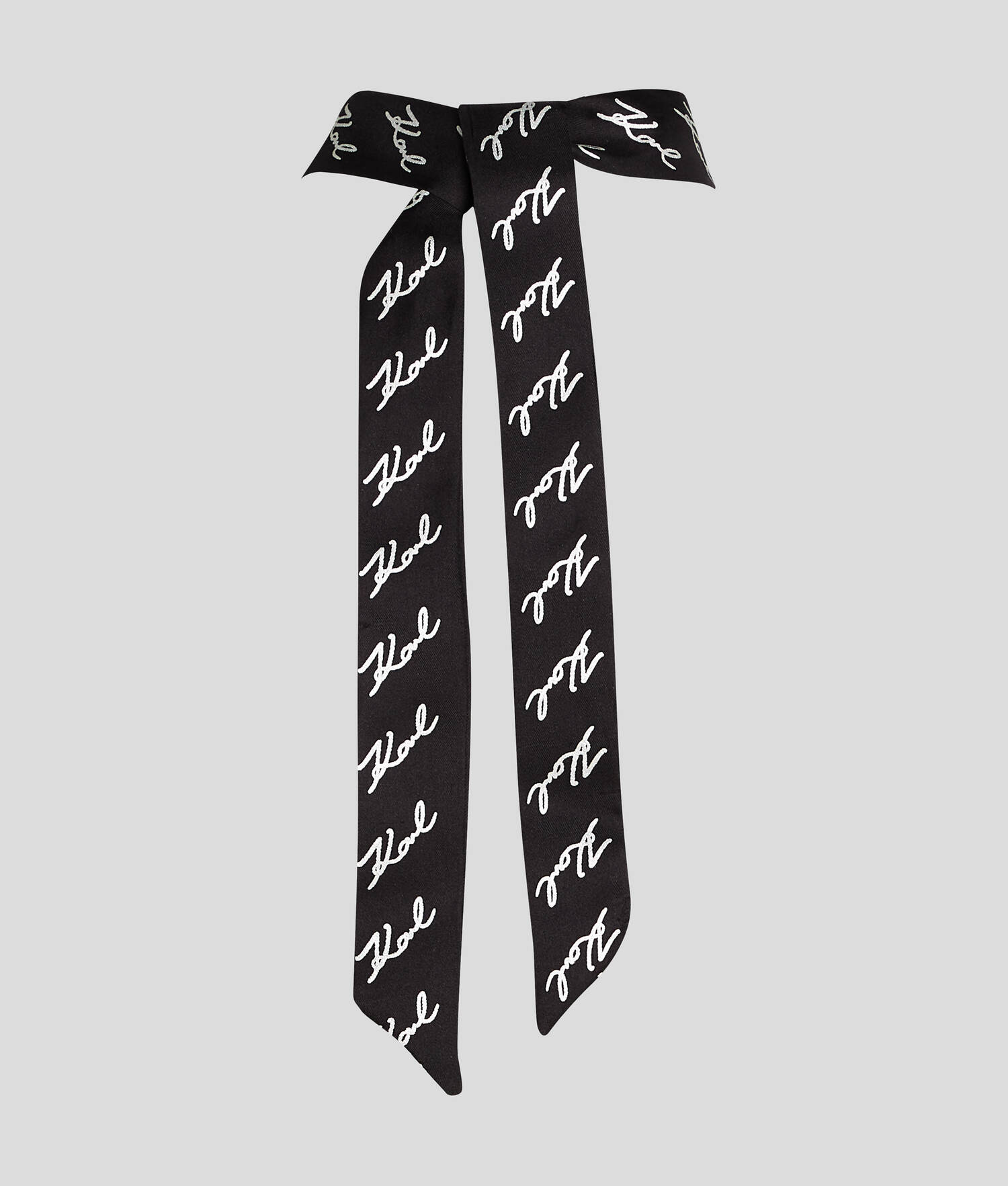 COLLIER RAS DU COU À FLEUR KARL STUDIO - Noir