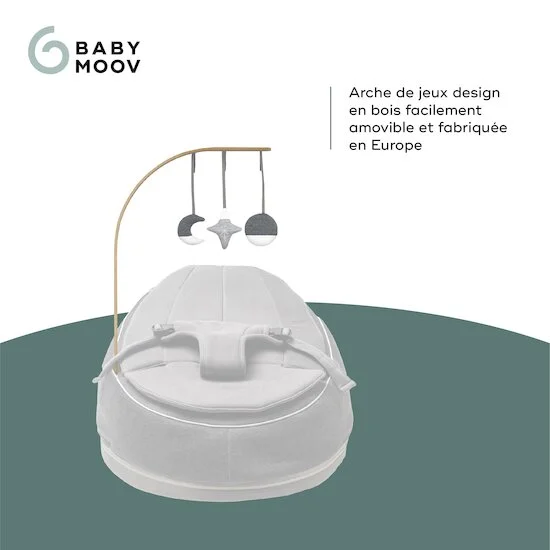 Arche d'éveil en bois doomoo Seat'n Swing   de               Babymoov