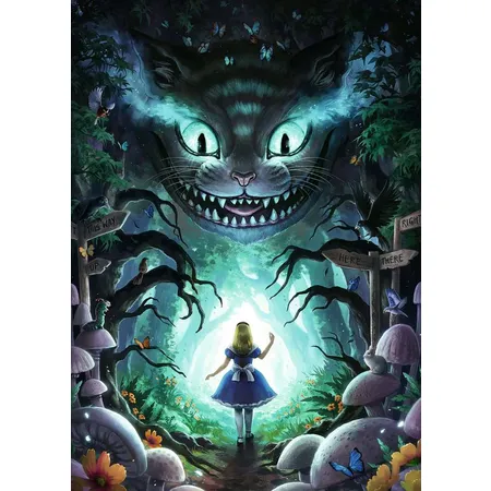 Ravensburger Puzzle - Abenteuer mit Alice, 1000 Teile