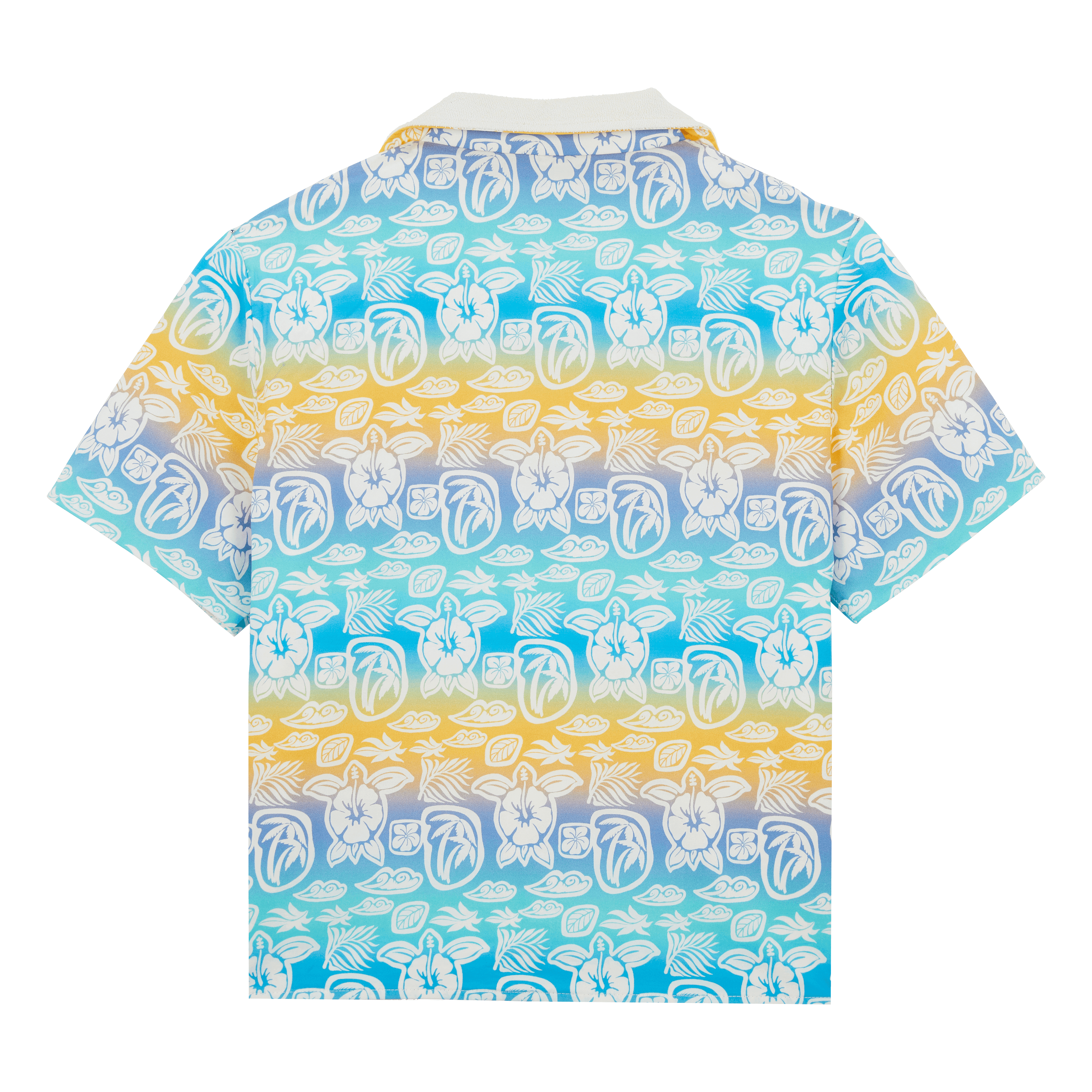 Chemise Bowling en Coton Garçon Tahiti Turtles