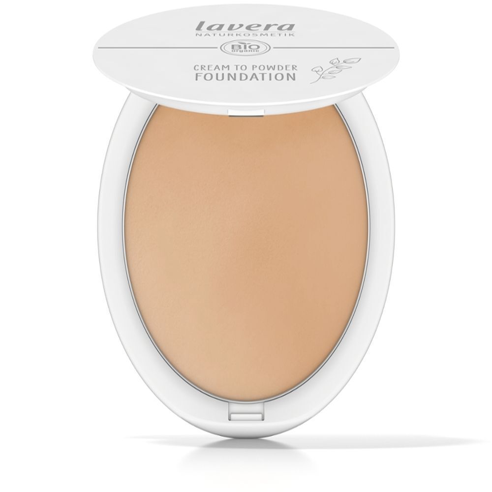 lavera CREAM TO POWDER FOUNDATION Tanned 02