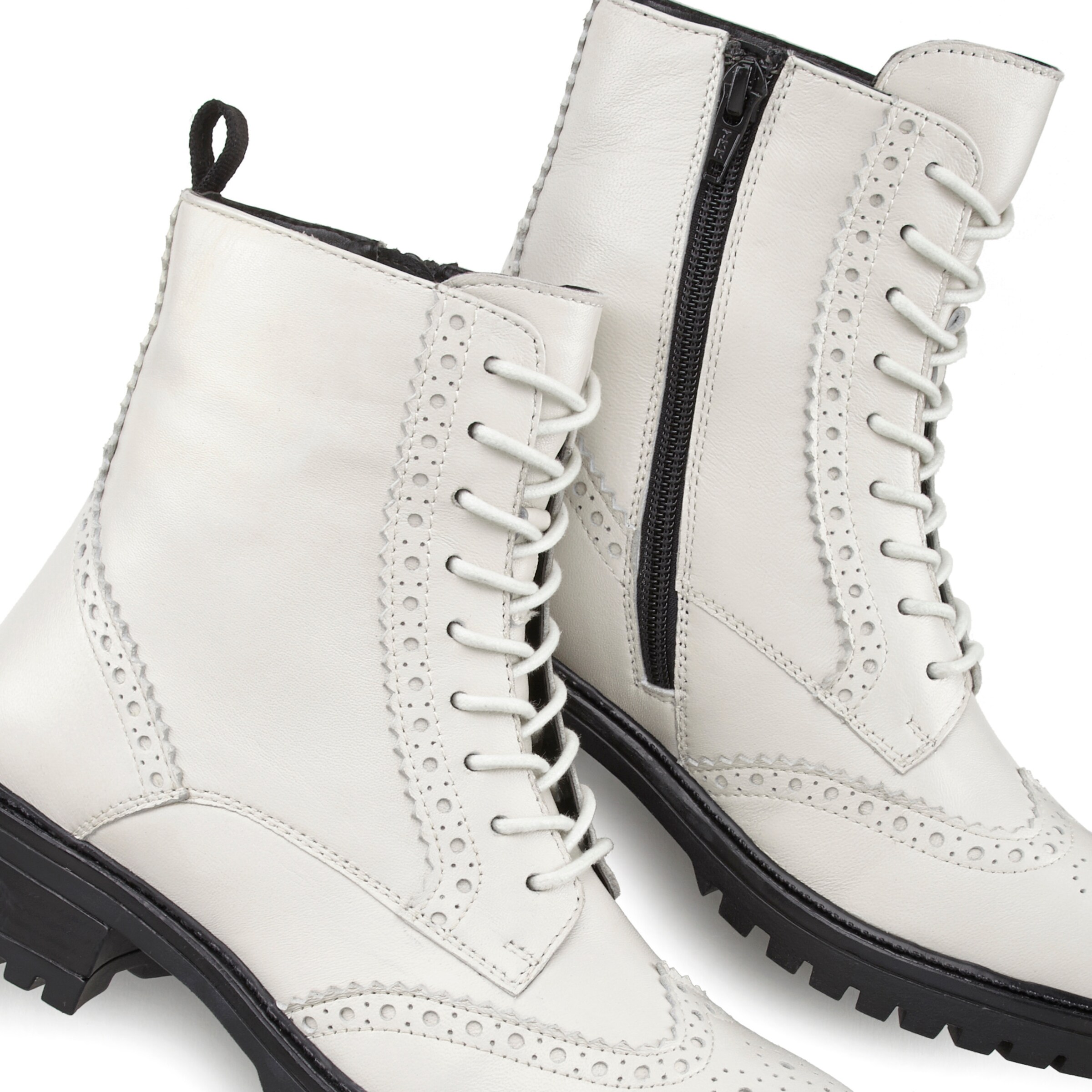 LASCANA Schnürboots in weiß