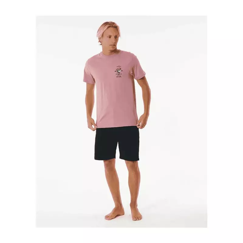 Teeshirt RIPCURL Search Icon Tee Mauve