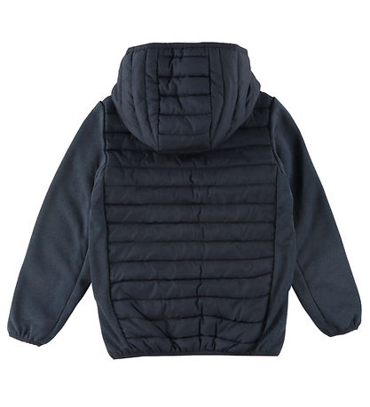 Jack & Jonas Dynejakke - JjeMulti - Noos - Navy Blazer m. R?d