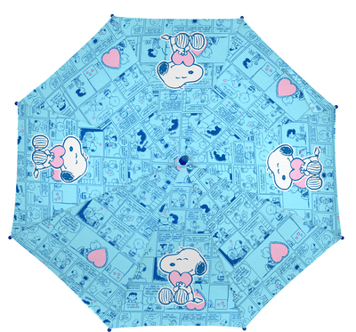 Snoopy Paraply Love, Lyseblå