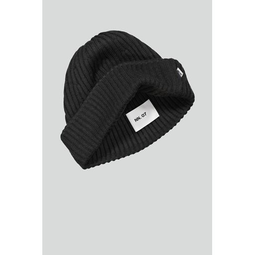NN. 07 Rib Beanie, Dark Army, One size